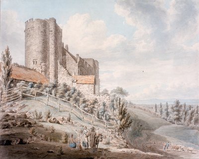 Castello di Lympne, Kent, 1790 da Edward Dayes